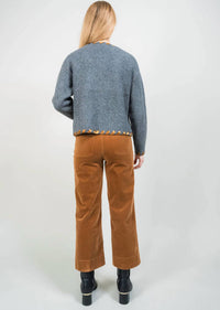 Lisette - Charlene Corduroy 26" Wide Crop Pant