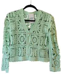 Pol - Women's Granny Square Cardigan
