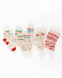 Pigeon Said Please - Kid's Grocery List Pack Of 5 Socks