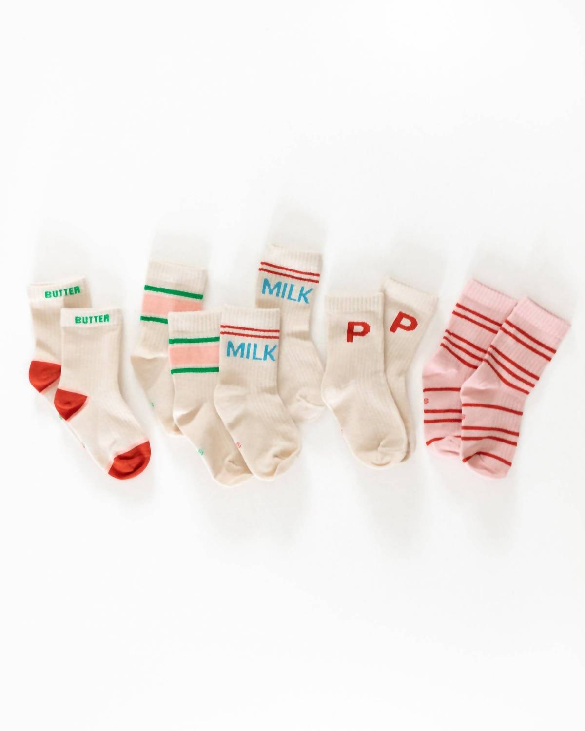 Pigeon Said Please - Kid's Grocery List Pack Of 5 Socks