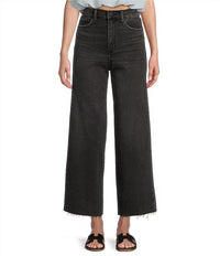Daze - Women's Pleaser High Rise Wide Ankle Length Jeans