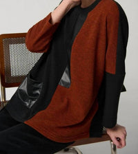 Joseph Ribkoff - Boxy Colorblock Sweater Top