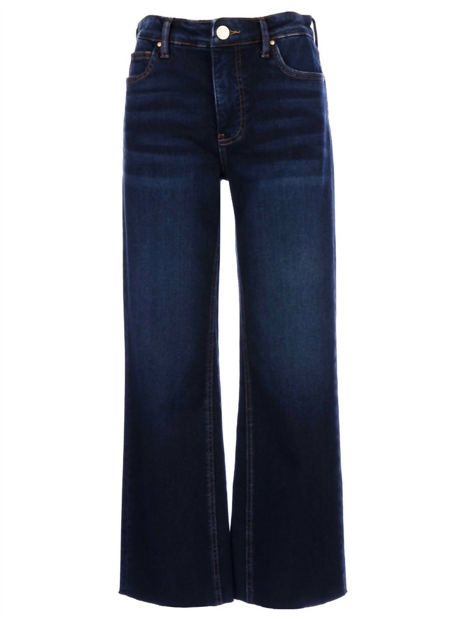 Kut From The Kloth - Women's Kelsey High Rise Ankle Flare Inset Jeans