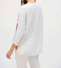 Joseph Ribkoff - Abstract Print Pullover