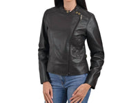 Lee - Faux Leather Racer Jacket