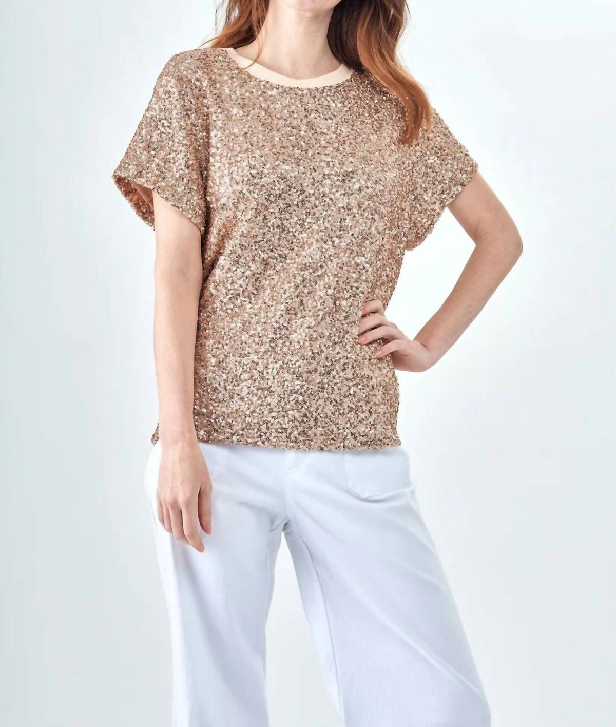 Insight - Sequin T-shirt Top