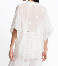 Johnny Was ELIJAH KIMONO in white - women's jacket - view 4