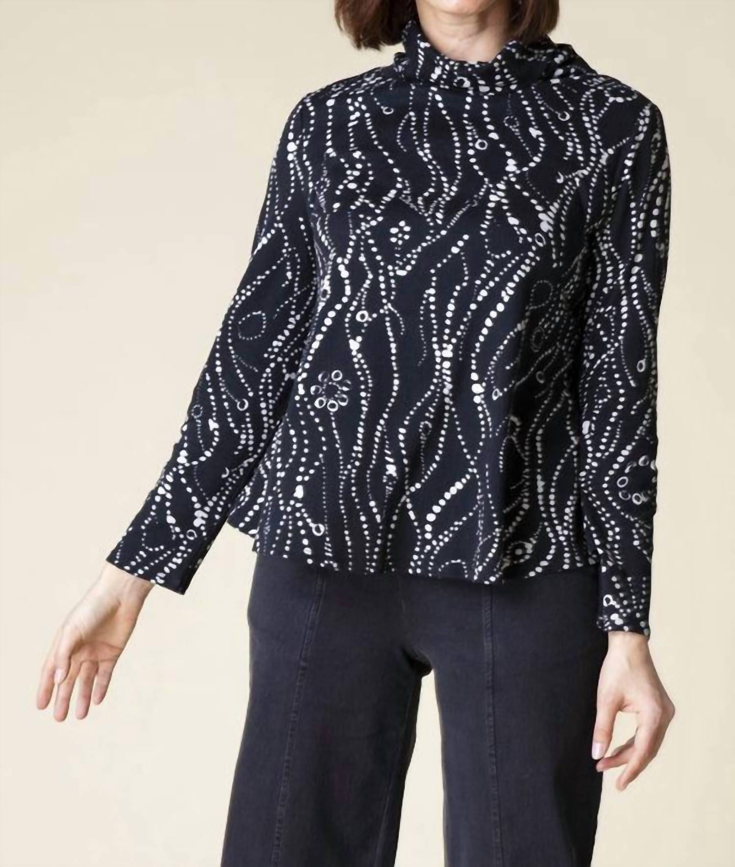 Habitat - Turtleneck Print