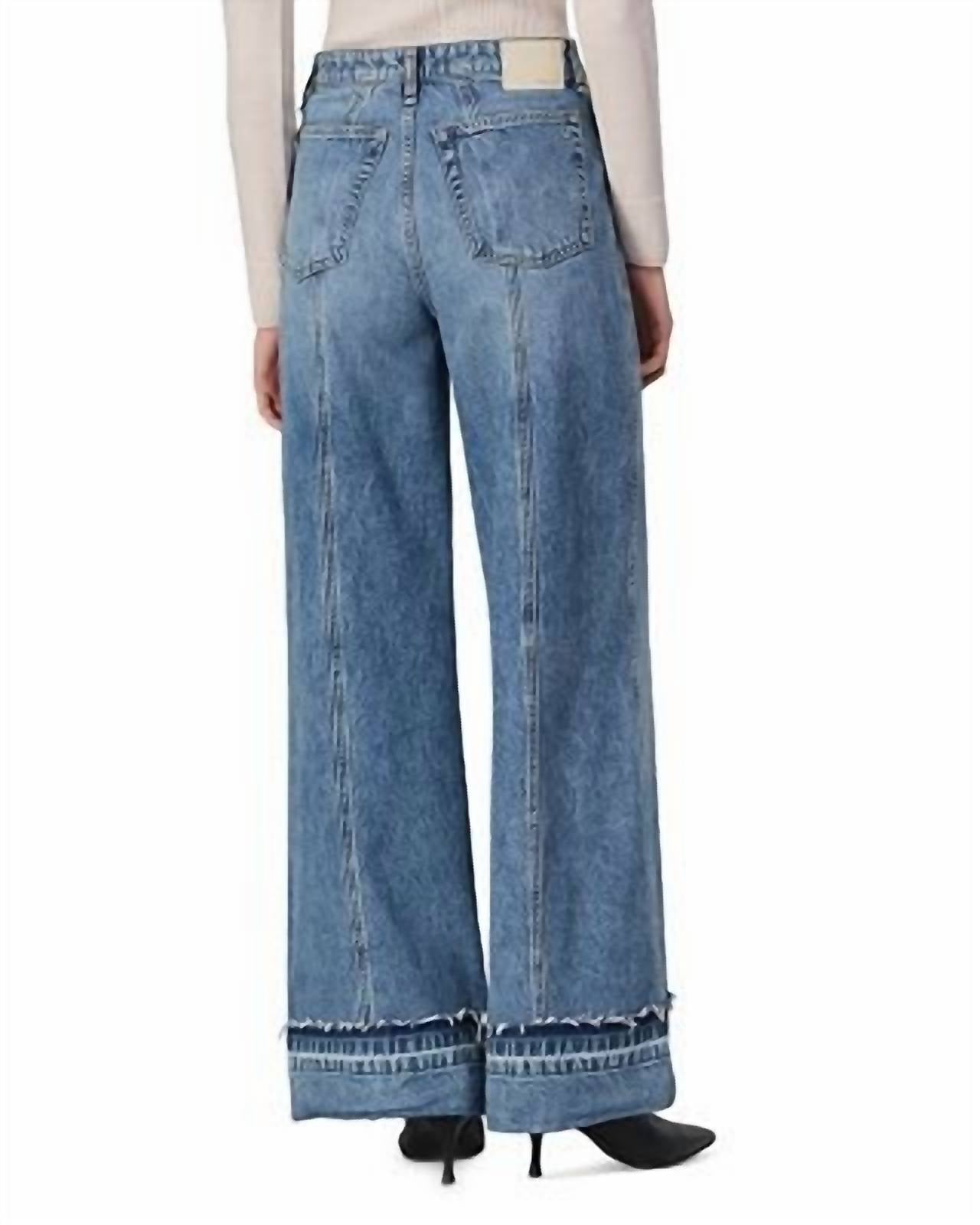 Rag & Bone - Marina High Rise Wide Leg Jeans