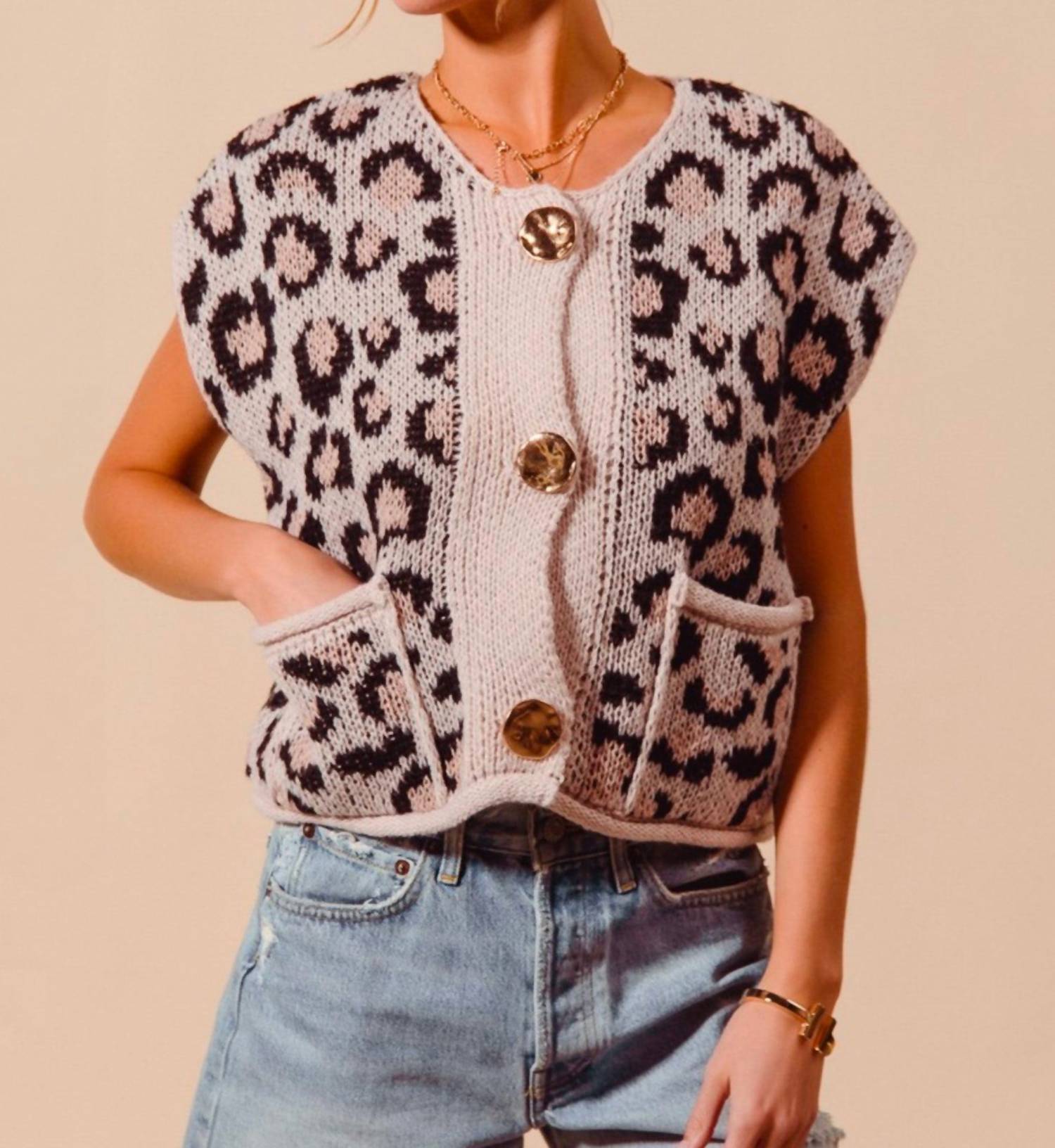 So Me - Aubrielle Sweater Vest