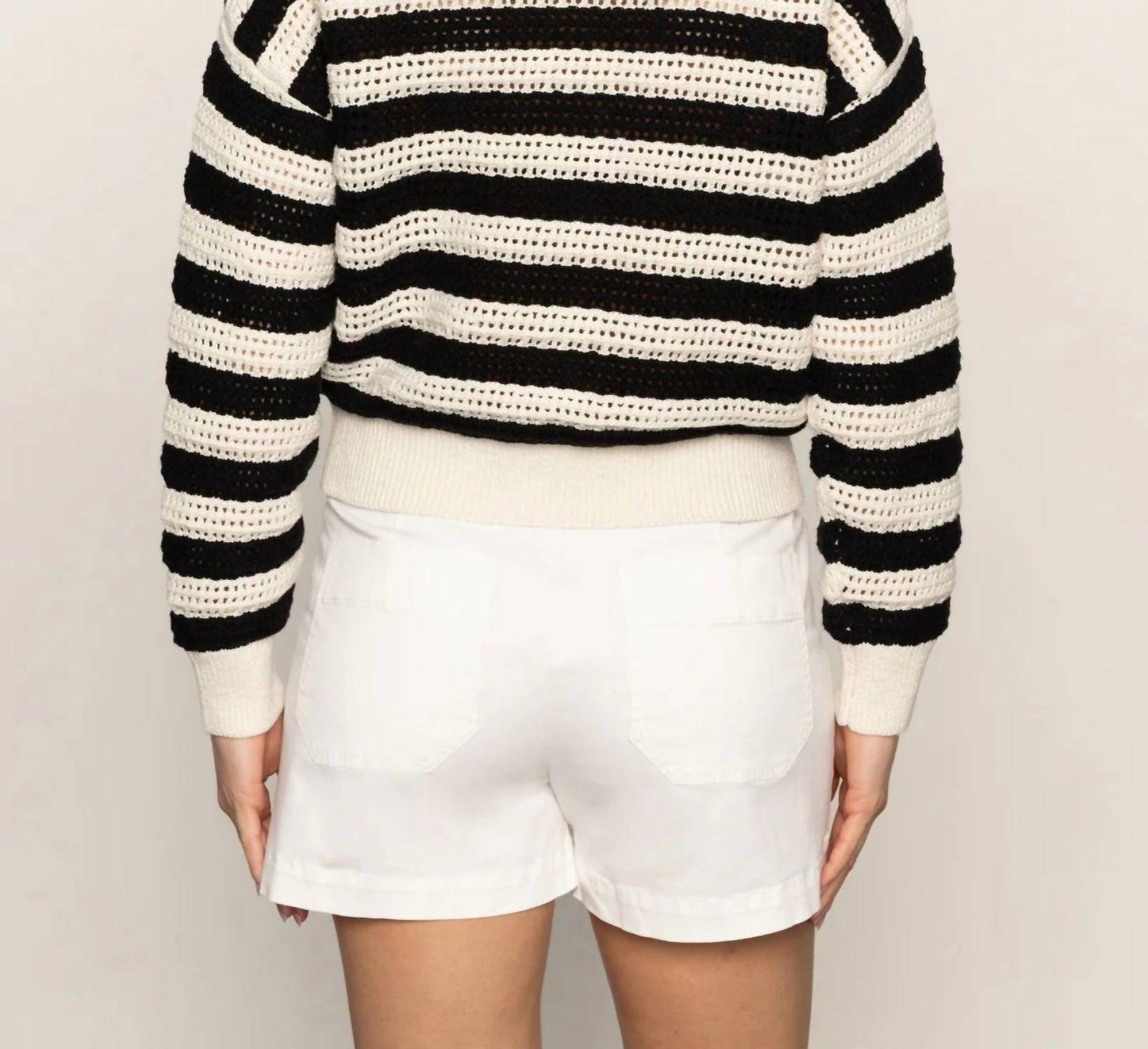 Sanctuary - Open Knit Bomber Jacket