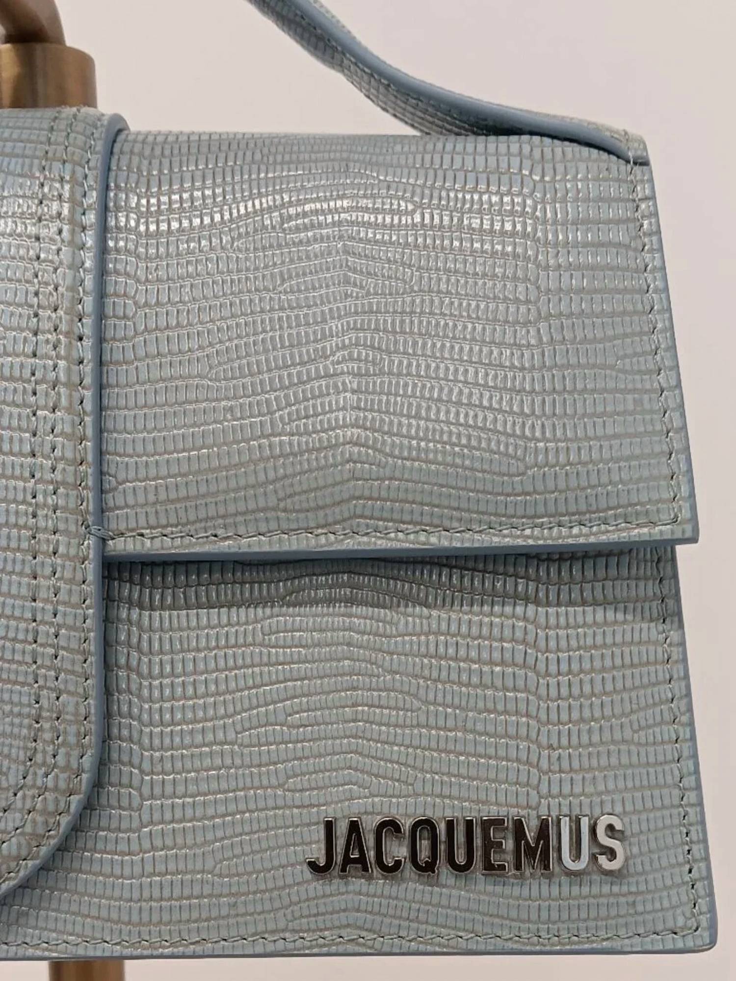 Jacquemus - Women's Le Grand Bambino Lizard Embossed Shoulder Bag