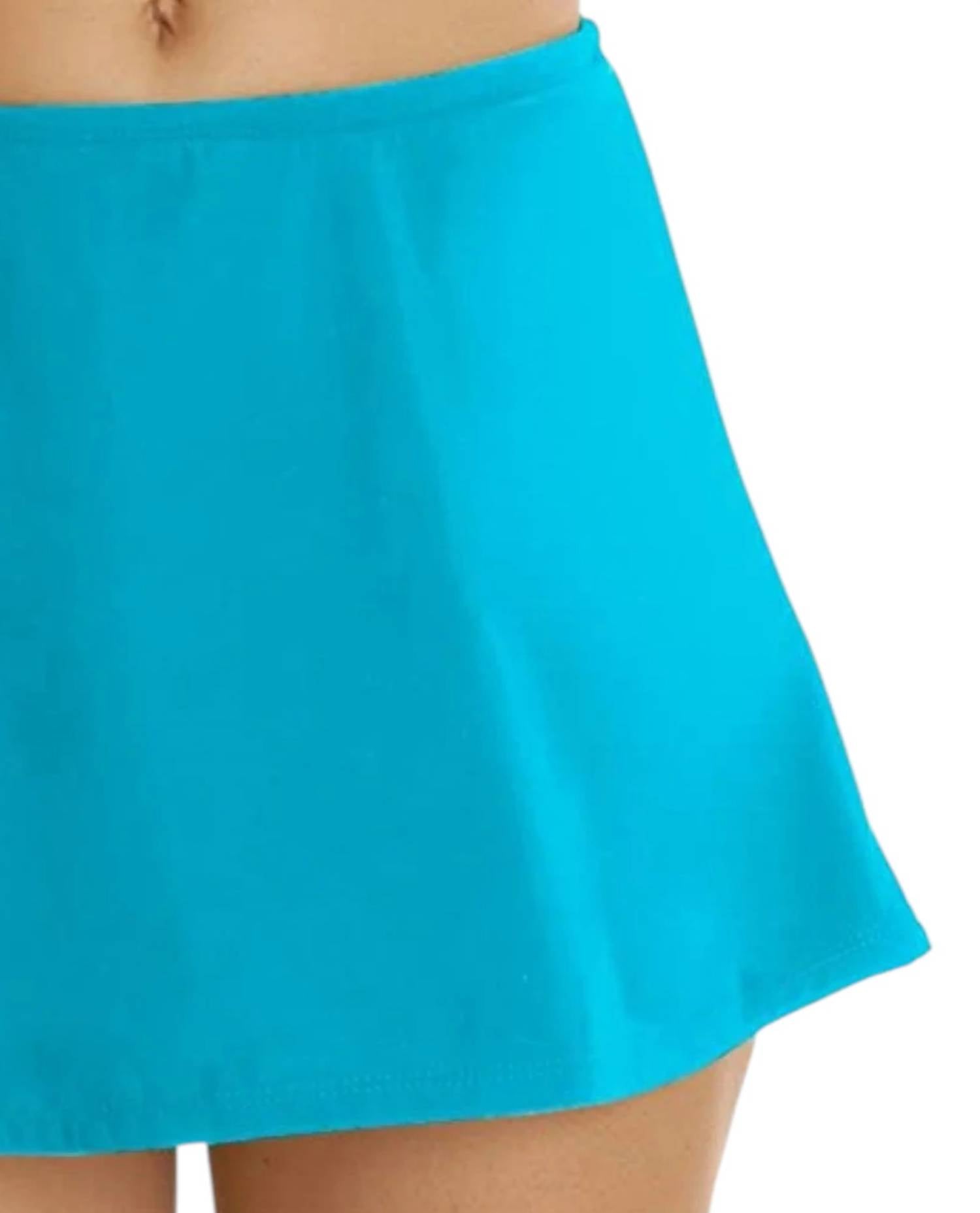 Topanga By T.H.E. - Plus Size Solid Swim Skirt