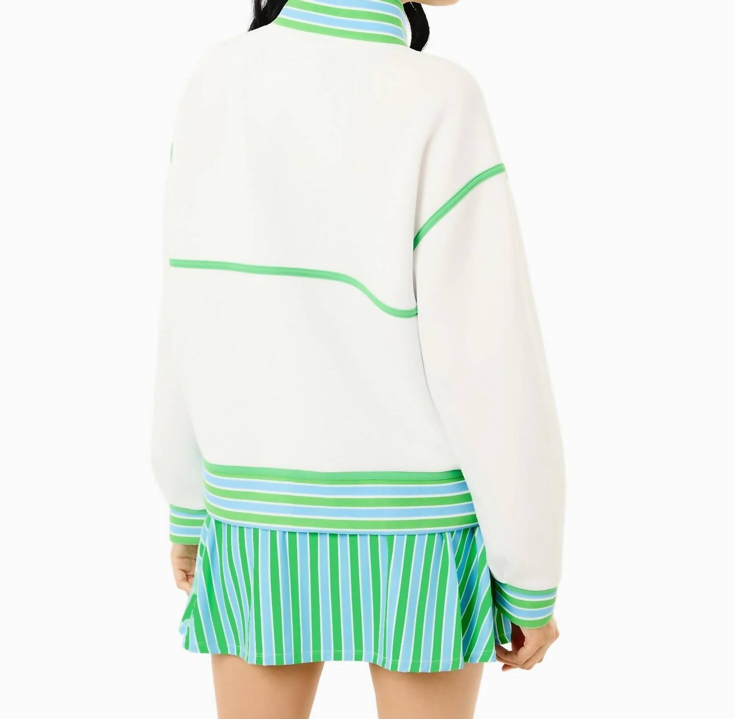 Addison Bay - Midweight Double Pique Billie Full Zip Sweatshirt