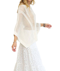 Davi & Dani - Send a Message Mesh Sweater