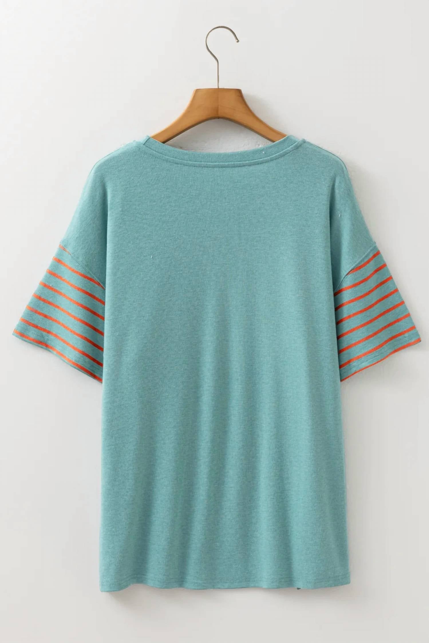 Aapparella - Color Block Striped Loose Tee