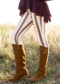 Joyfolie - Girl's Victoria Stripe Leggings
