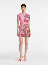 Saloni - Draped Mini Dress