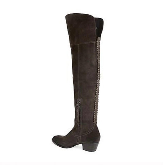 Dolce Vita - Women Silas Suede Leather Over the Knee Riding Boots
