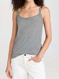 Donni. - The Jersey Stripe Spaghetti Tank