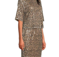 Elan - Sequin Round Neck Top