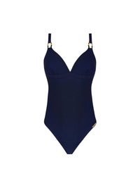 Lise Charmel Nautique Non-wire One-piece Swimsuit in marine classe - women's swimwear - detail view