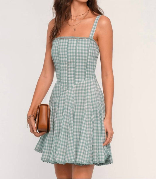 Heartloom - May Gingham Mini Dress