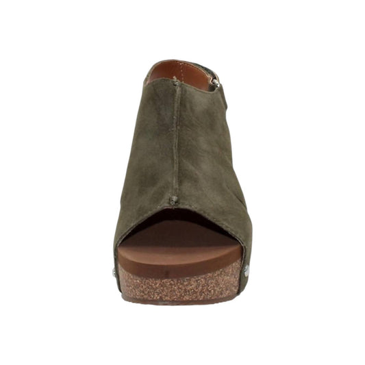 Volatile - Women's Montpelier Suede Wedge Sandal