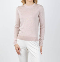 Kinross - Lightweight Crystal Crew Sweater
