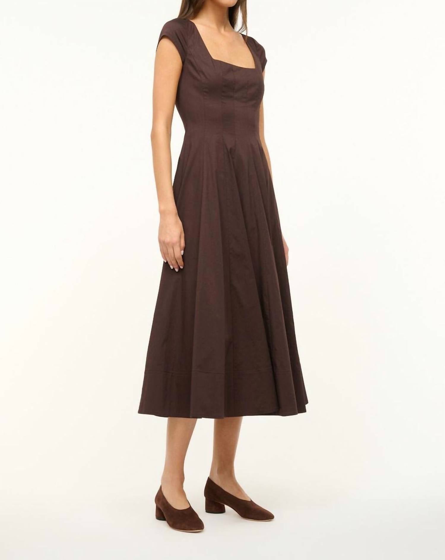 Staud - Short Sleeve Wells Dress