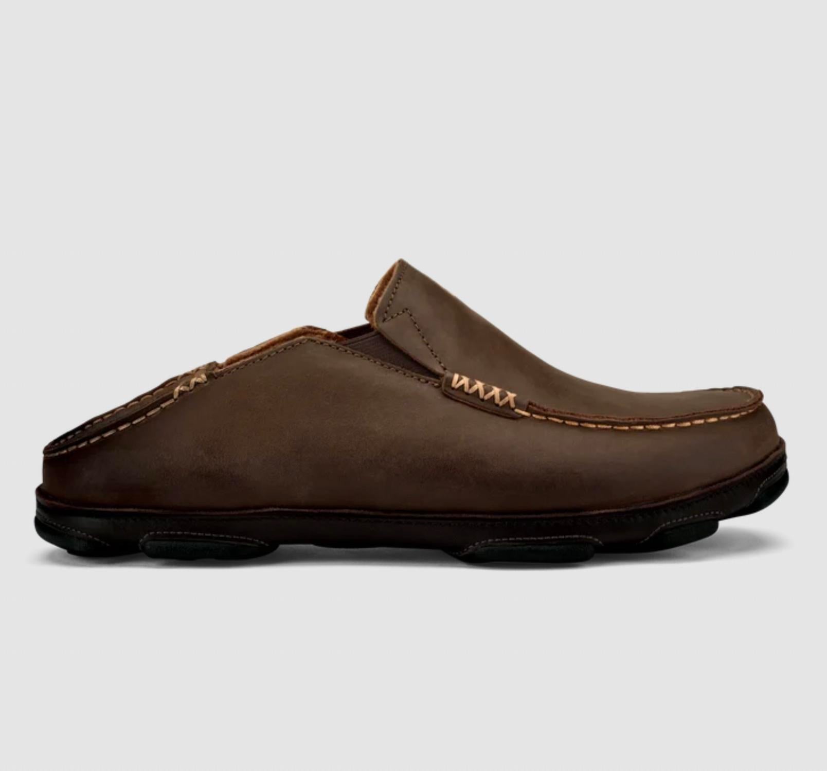 Olukai - Men's Moloa Leather Slip On Shoes