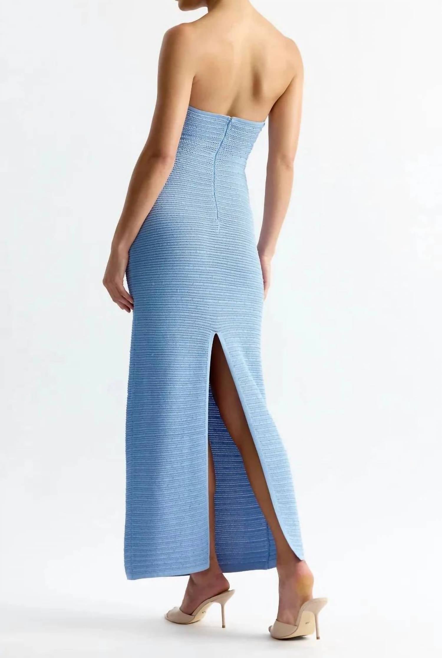 Studio Lexi - Gigi Strapless Knit Maxi Dress