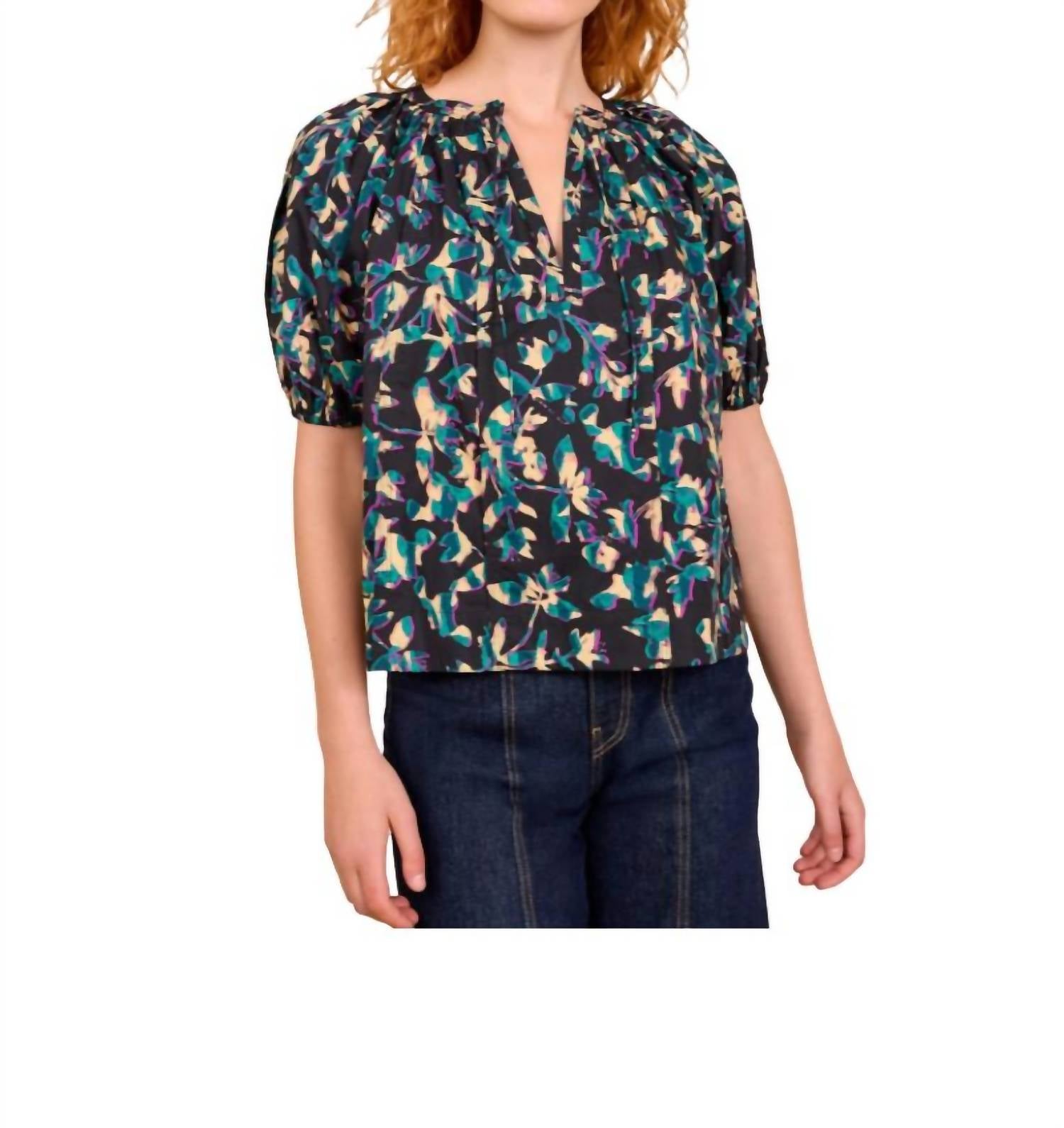 Ulla Johnson - Loli Short Sleeve Blouse