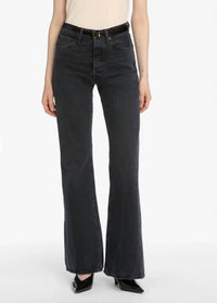 Frame - Lax High Rise Flare Jeans