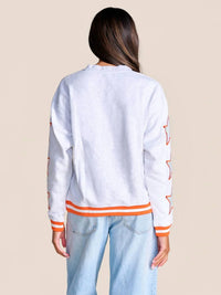 Stewart Simmons - Clemson Hometeam Heathered Crewneck Sweatshirt