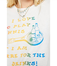 Mother - The Boxy Goodie Goodie - I Love To Play Tennis Top