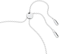 Swarovski - Women's Infinity Zirconia Hyperbola Heart Pendant Bracelet