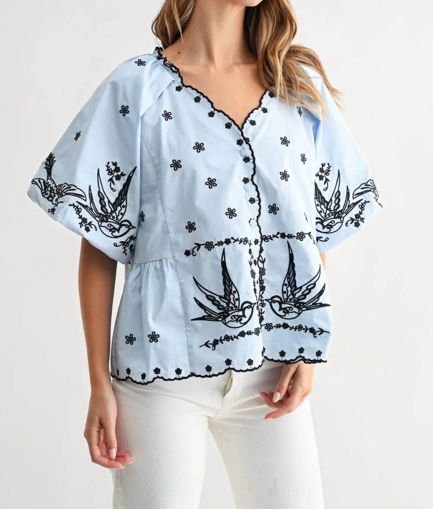 Joh - Juanita Lightweight Blouse Top