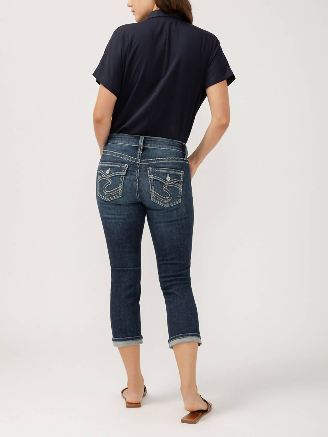 Silver Jeans Co - Suki Capri Leg Jeans