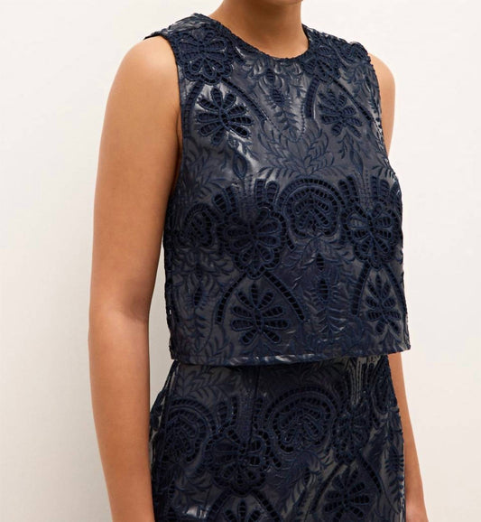 Marie Oliver - Davis Shell Top