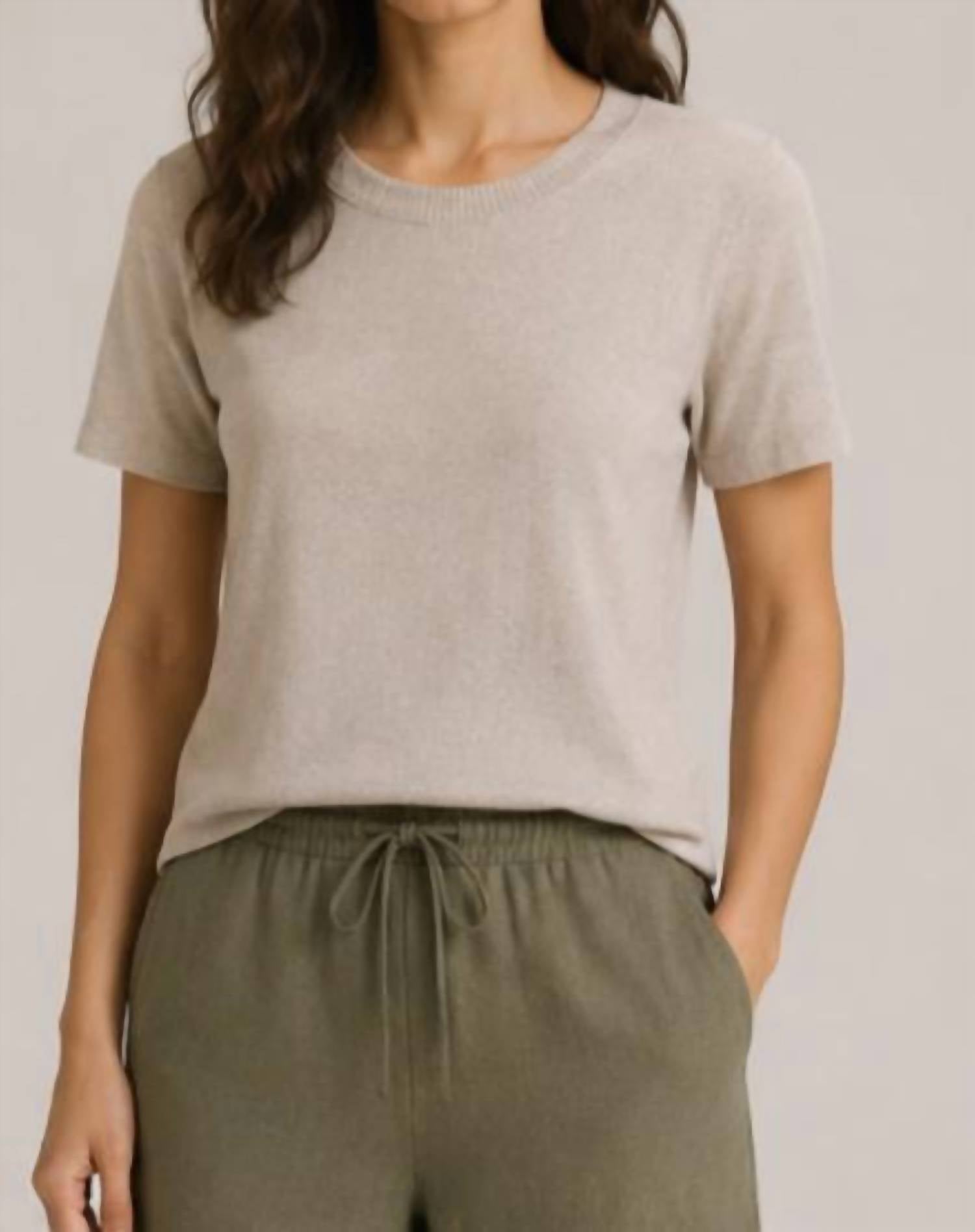 Michael Stars - Frankie Tahoe Jersey Short Sleeve Crew Top