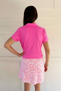 Lulu-B - Short Sleeve Collar Top