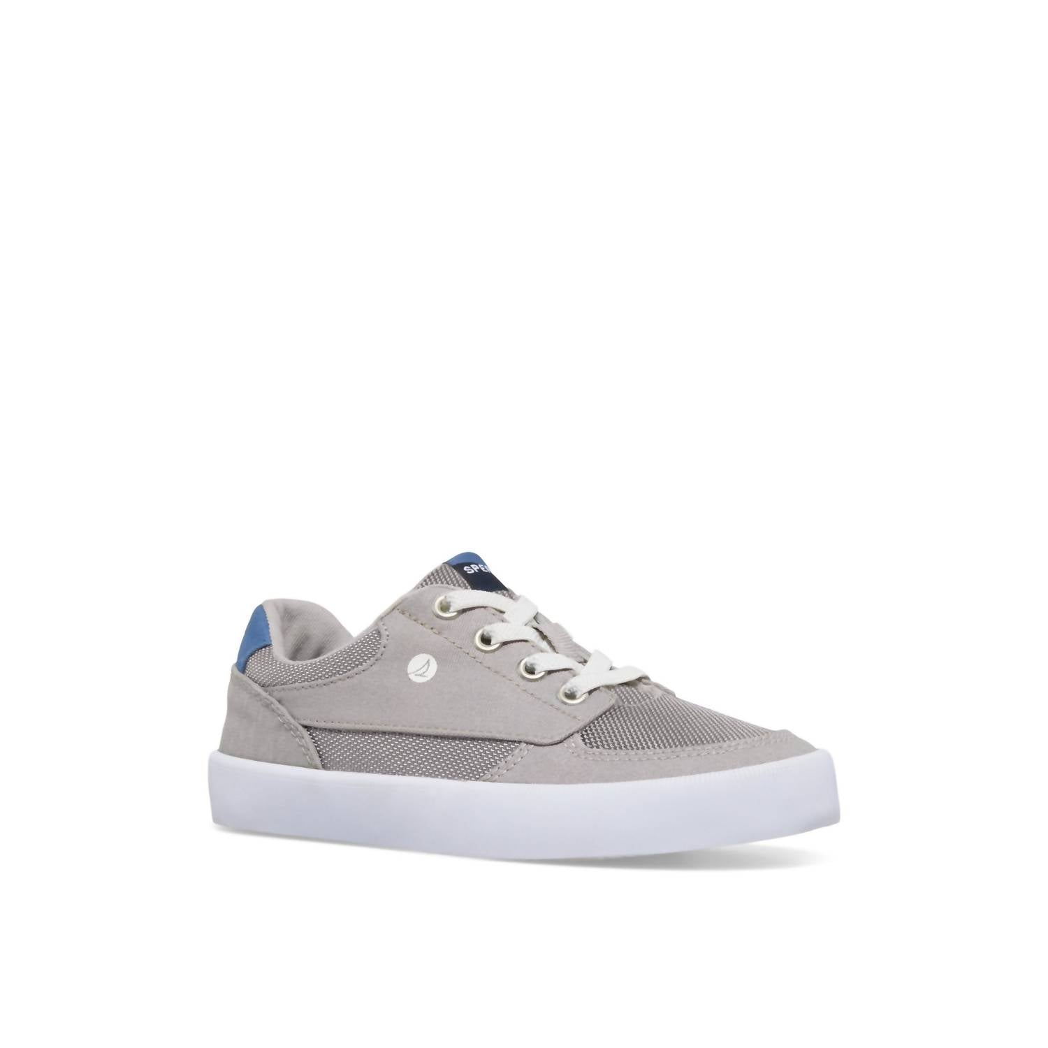 Sperry Kid's Boardwalk Washable Sneaker in grey - kids' sneaker - alternate view