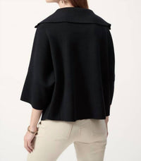 Joseph Ribkoff - Jacquard Zip Collar Sweater