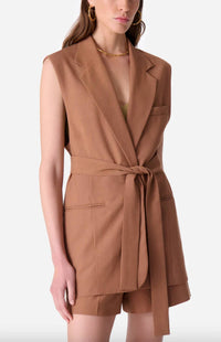 Vanessabruno - Christen Sleeveless Jacket