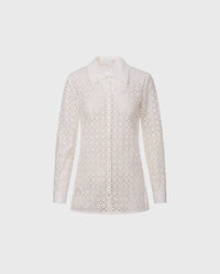Anne Fontaine - Cefalu Eyelet Embroidered Shirt
