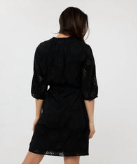 Esqualo - Allover Embroidery Dress