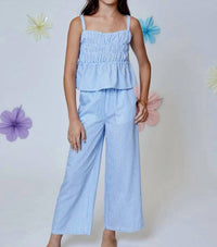 Design History - Wide Leg Stripe Pants