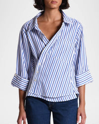 Cissa - Pop Over Fixed Wrap Overshirt