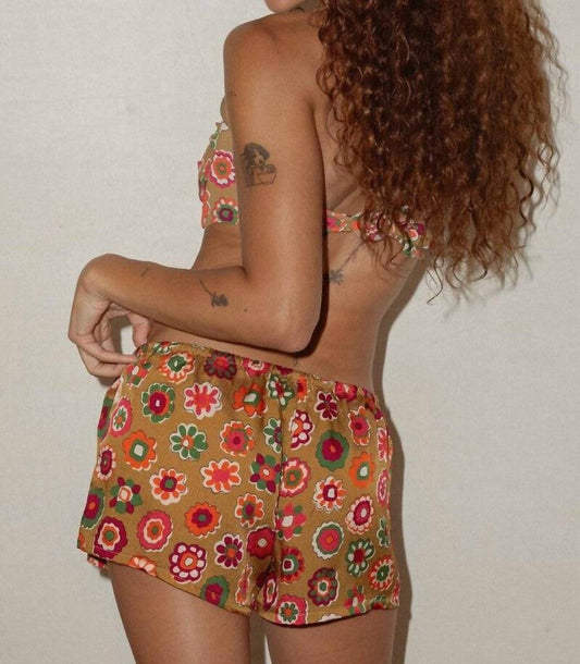 Montce - Silk Low-rise Drawstring Swim Short